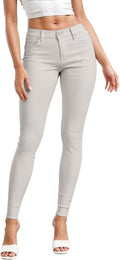 Hybrid & Company Womens Hyper Ultra Stretch Comfy Skinny Leg Pants fit