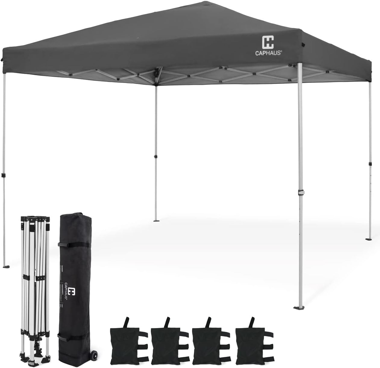 CAPHAUS 12x12 Pop Up Canopy - Instant Shelter