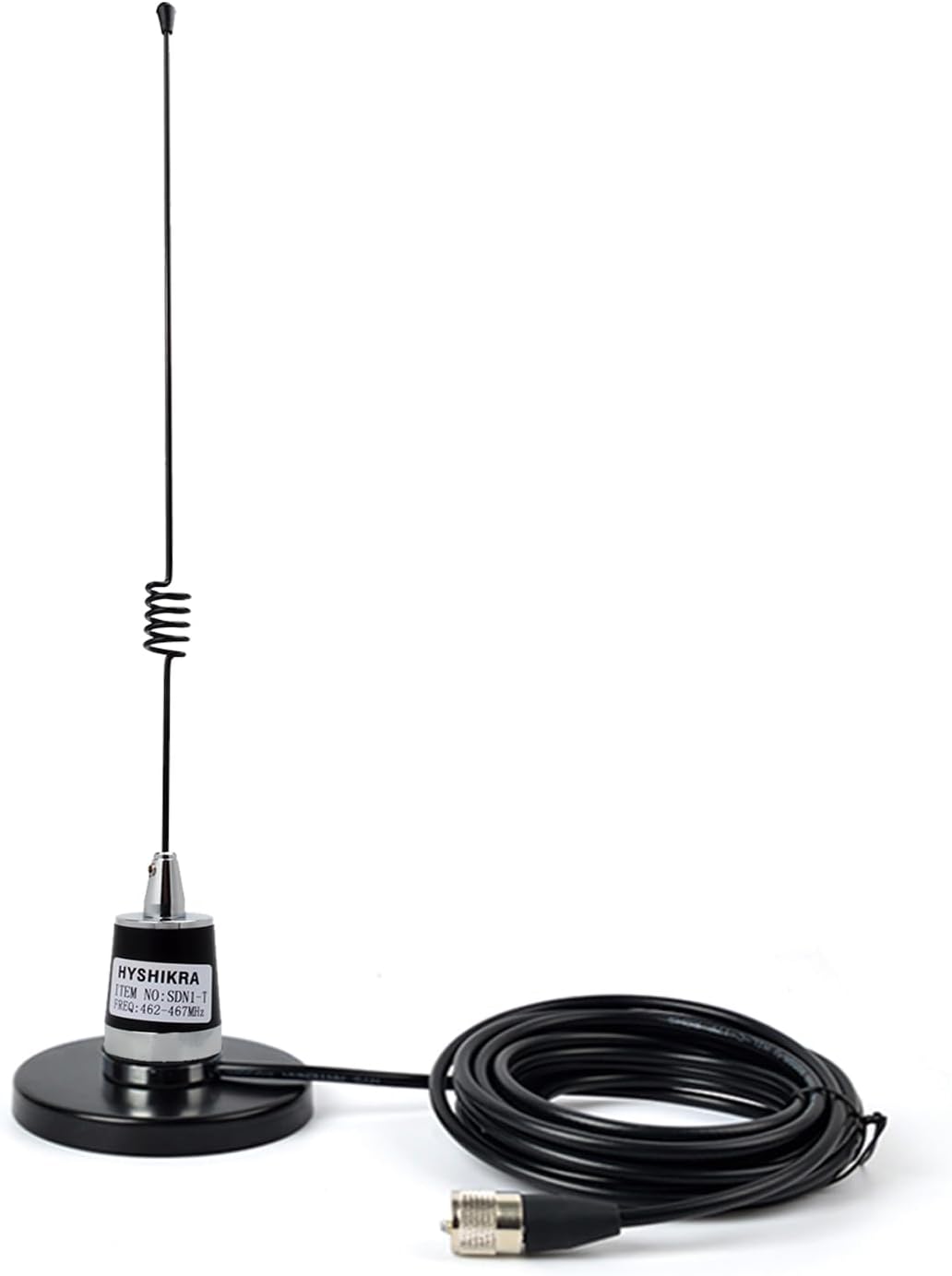 GMRS NMO Antenna with Heavy Duty Magnetic Mount for Mobile Use
