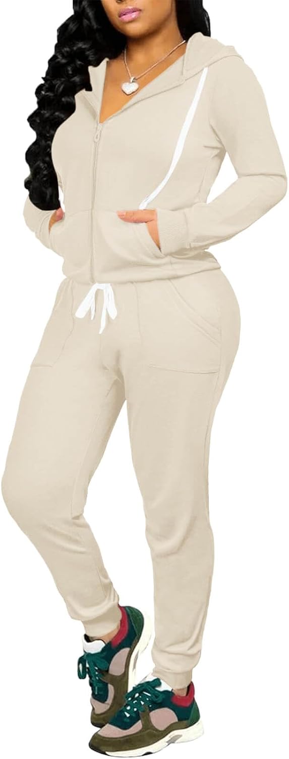 CLOCOR Track Suits for Women Set - Casual 2 Piece Outfits