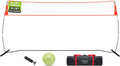 18ft Portable Volleyball Practice Net - Adjustable Height for Backyard