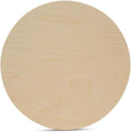 Wood Circles 24 in Birch Plywood Disc - Unfinished Craft Round