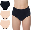Washable Urinary Incontinence Underwear for Women - High Waist 3 Pack
