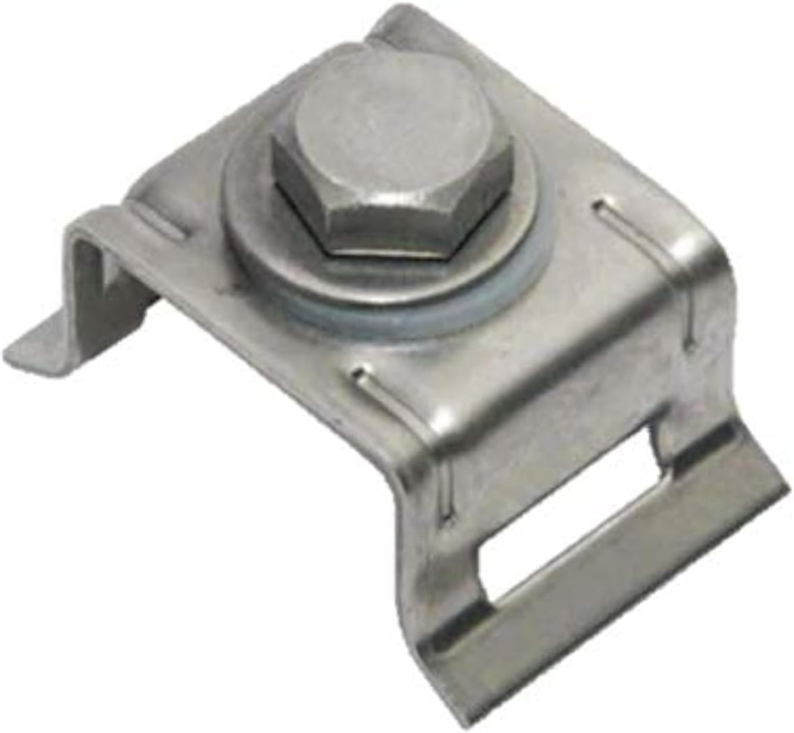 USA 304 Stainless Steel Single Bolt Flared Leg Bracket 25/Box