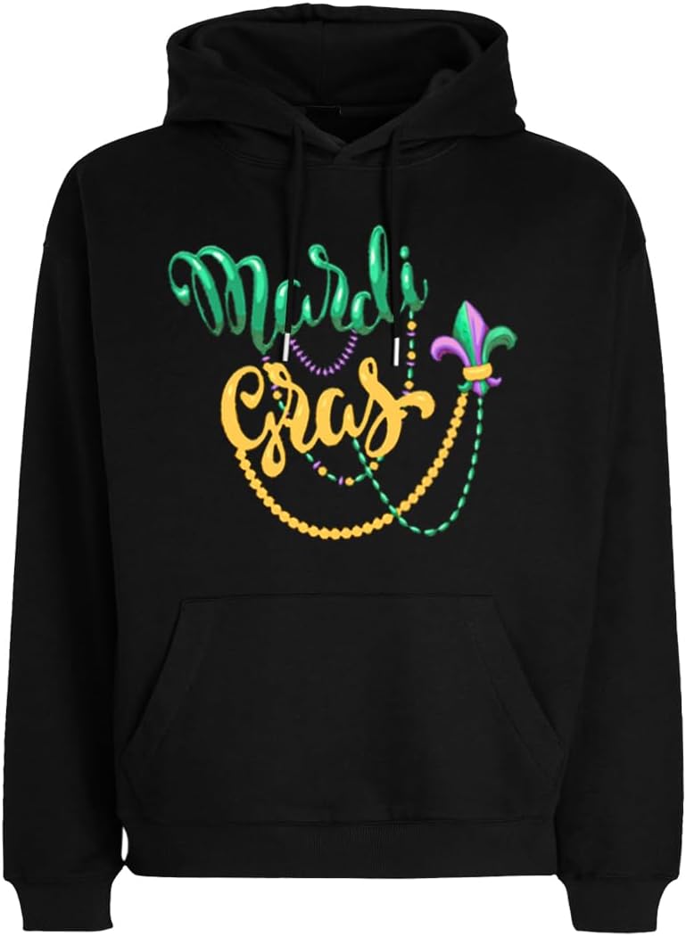 Mardi Gras Hoodie: Festive & Comfortable Style - 34 characters