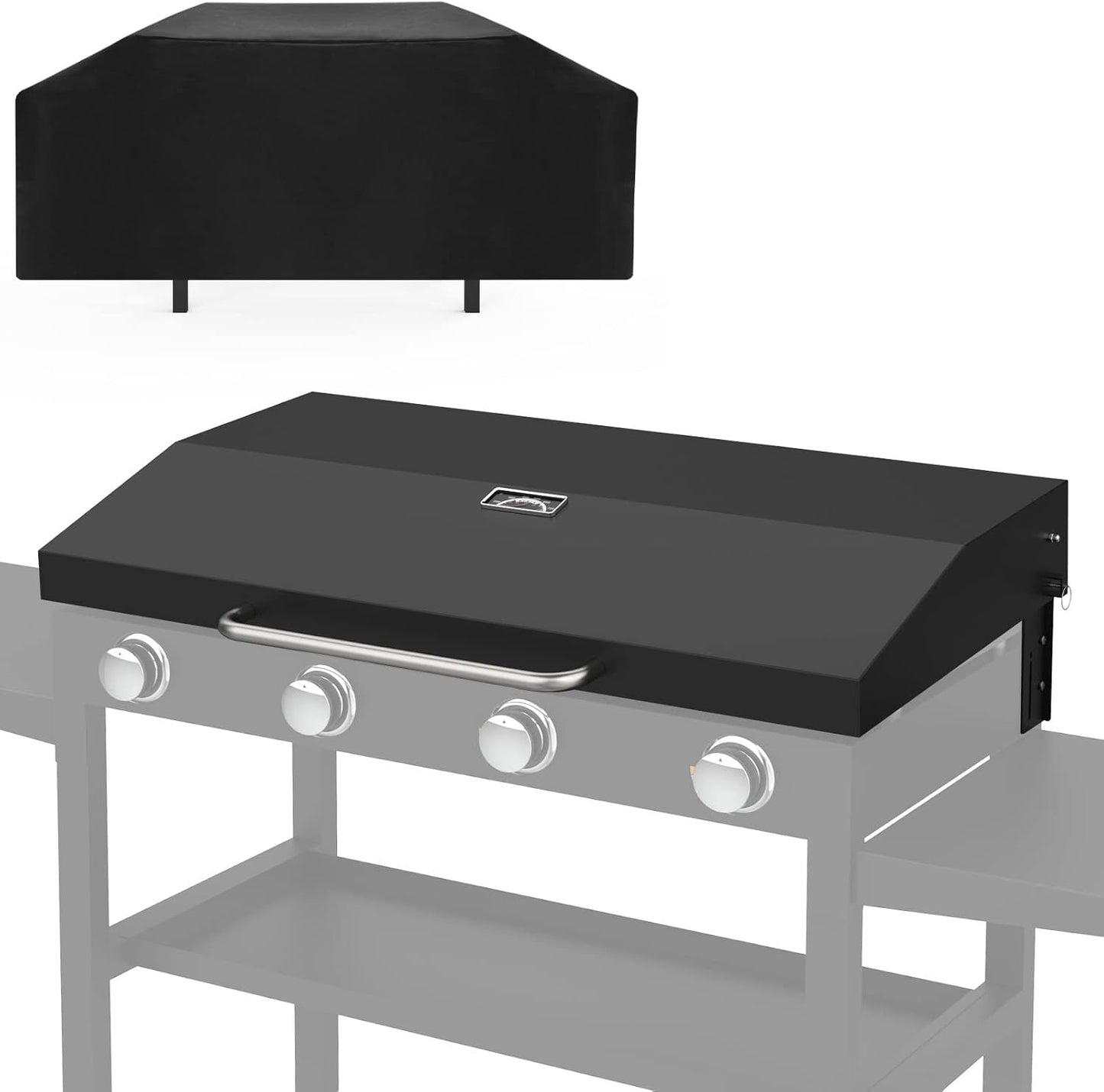 Upgrade Griddle Lid for Blackstone 36 Inch Grill with Thermometer