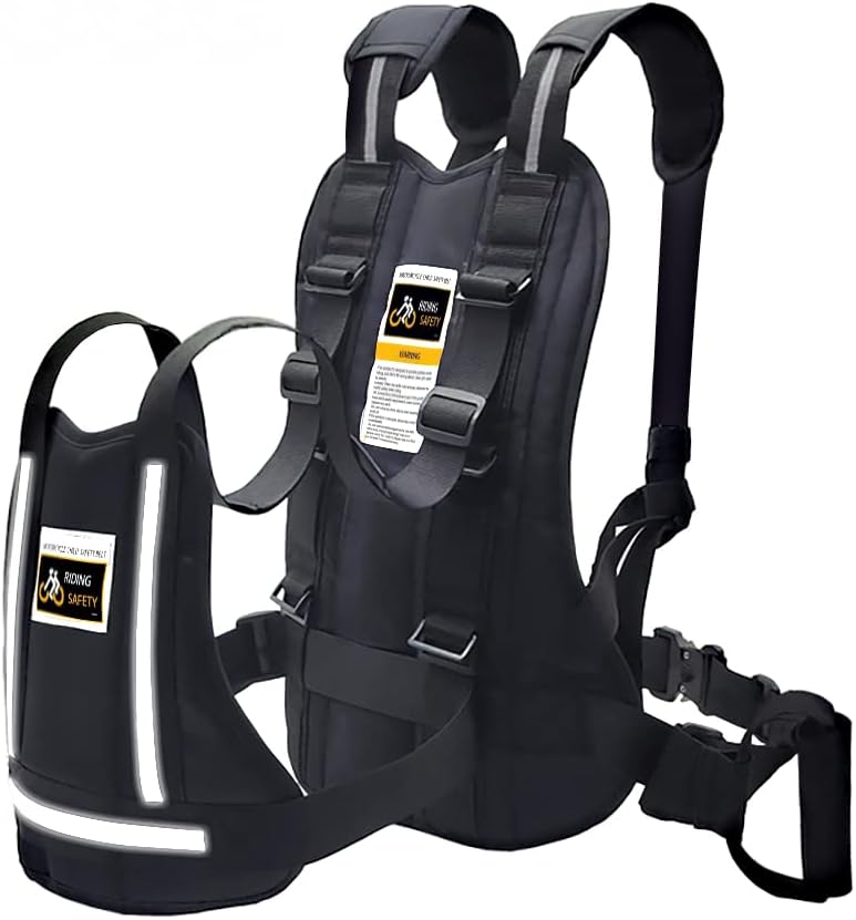 Jolik Child Safety Harness for Motorcycle with Reflective Features