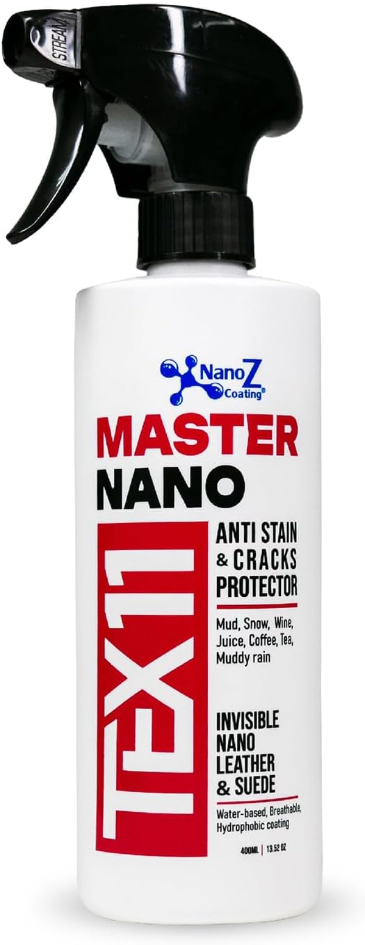 Nano Leather and Suede Hydrophobic Spray for Ultimate Protection