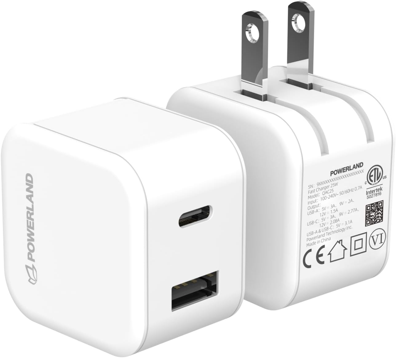 Power Up Fast with 25W USB C Chargers