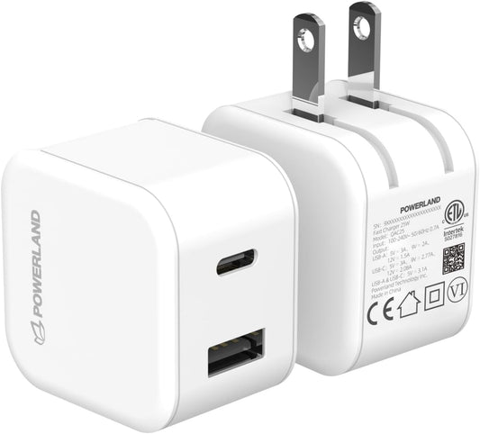 Power Up Fast with 25W USB C Chargers