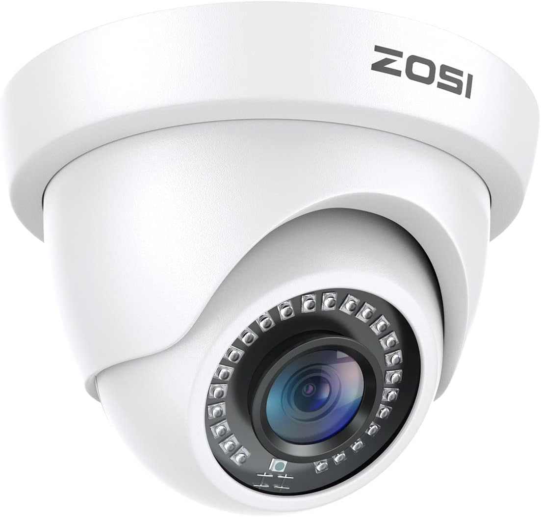 ZOSI 2MP HD Security Camera - Night Vision & Weatherproof