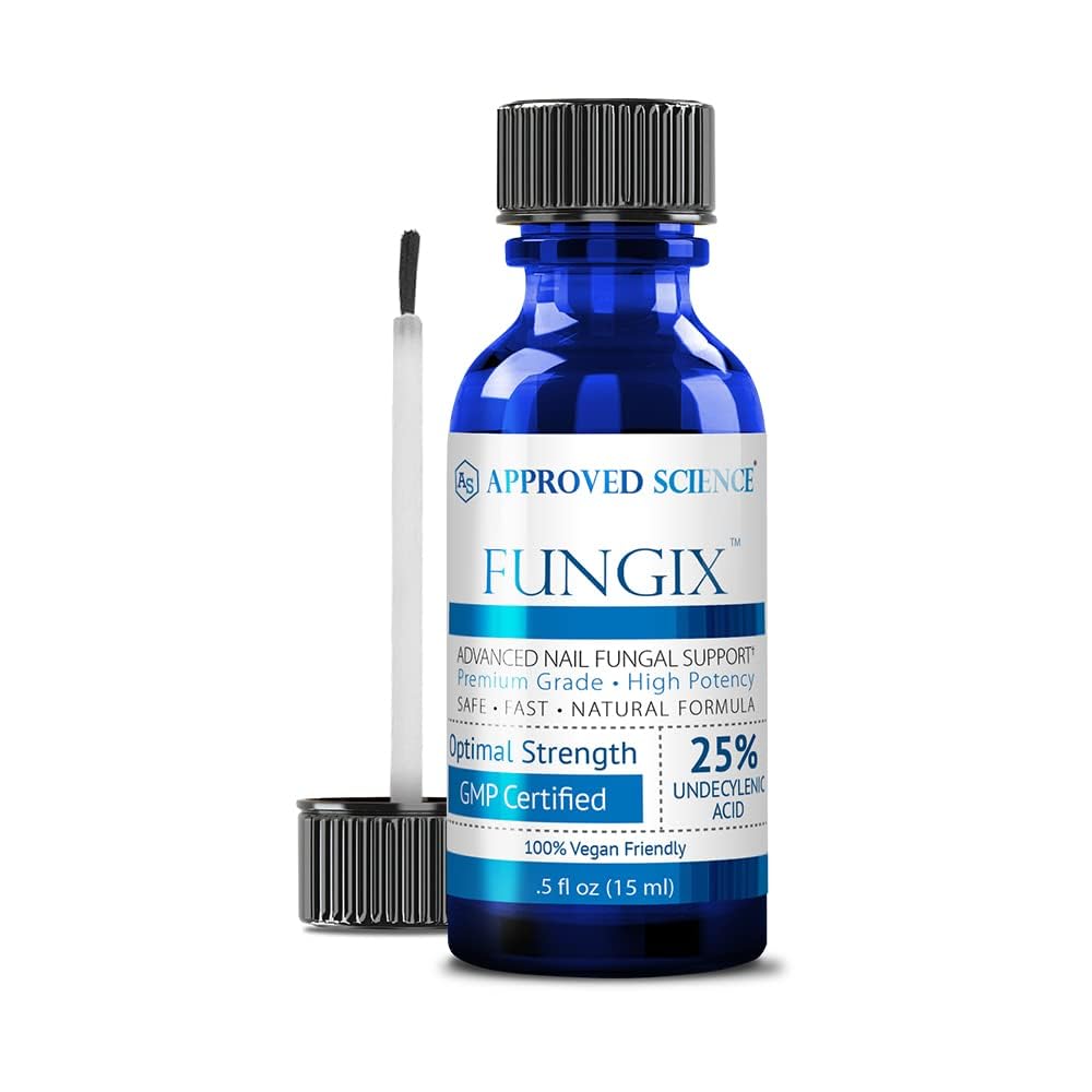 Fungix Nail Fungus Treatment with 25% Undecylenic Acid Solution