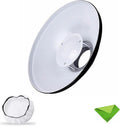 Godox 16.5in White Beauty Dish Bowens Mount Reflector - Soft Portrait