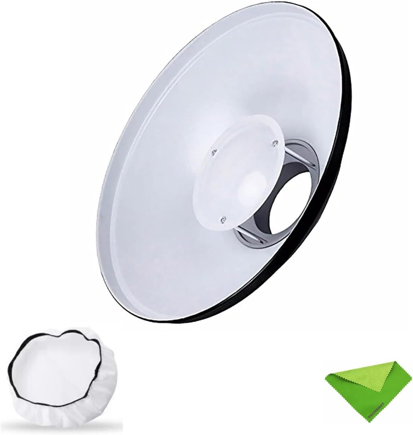 Godox 16.5inch White Beauty Dish for Bowens Mount Strobe Lights