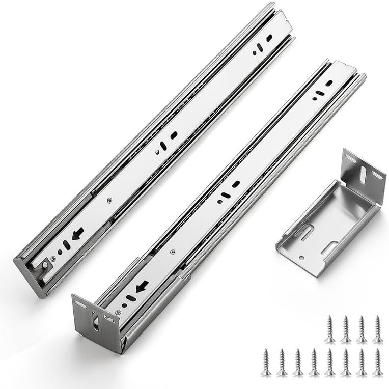 20 Inches Heavy Duty Soft Close Drawer Slides for Smooth Operation