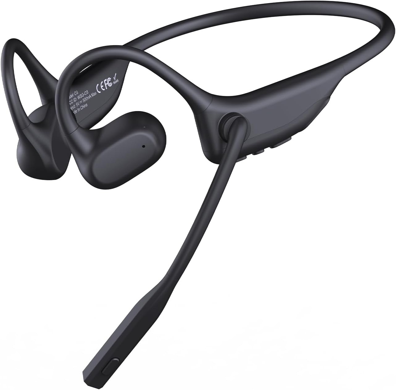 CXK Open Ear Headphones with Mic for Clear Calls and Comfort
