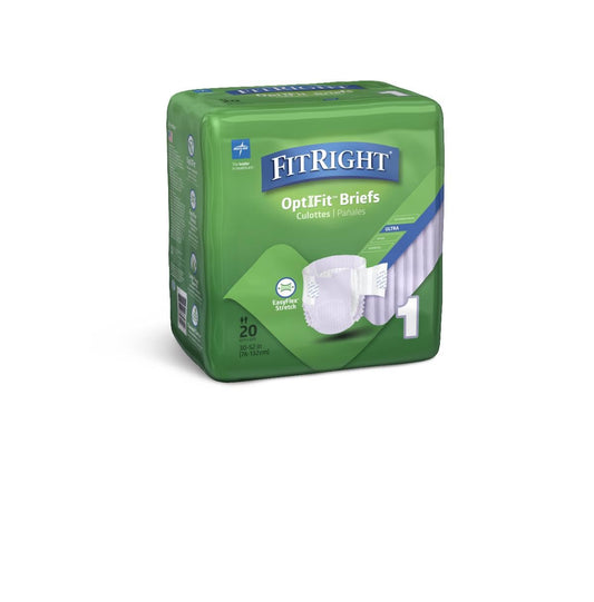 Medline Adult Diapers - Heavy Absorbency, 80 Count for Lasting Protection