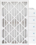 16x25x4 MERV 8 Pleated HVAC Air Filters - Case of 6