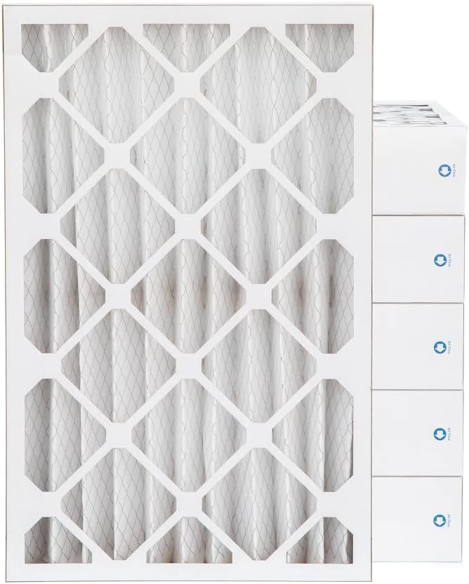 Pamlico Air 16x25x4 MERV 8 Pleated HVAC Filters for Clean Air