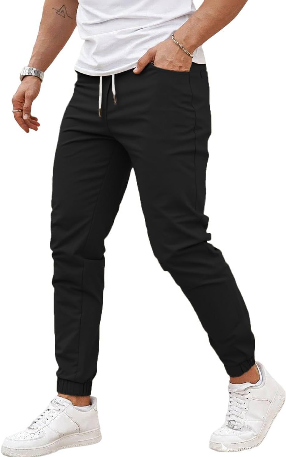 GINGTTO Mens Slim Fit Joggers Pants for Comfortable Style
