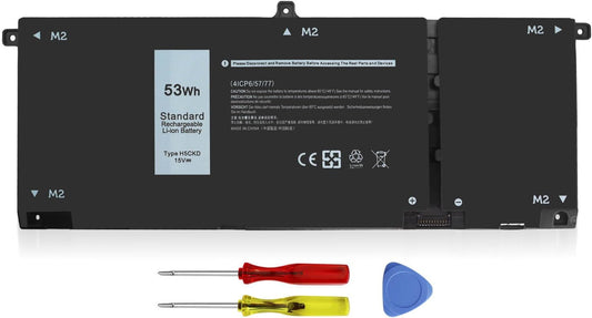 H5CKD 53Wh Battery Replacement for Dell Inspiron Series Laptops