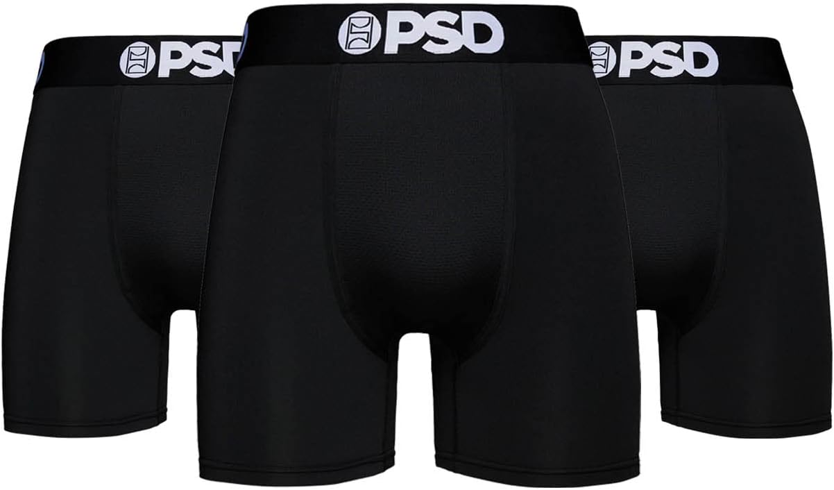 PSD Men's Mid Length Boxer Briefs - 5 Inch Inseam Comfort