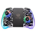 NYXI Hyperion Transparent Wireless Joy-pad for Switch - RGB Breathing