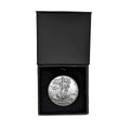 2001 U.S. Silver Eagle in Air Tite Magnet Close Gift Box - Gem BU
