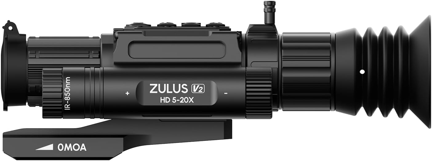 Zulus HD V2 Digital Day Night Vision Rifle Scope for Hunting