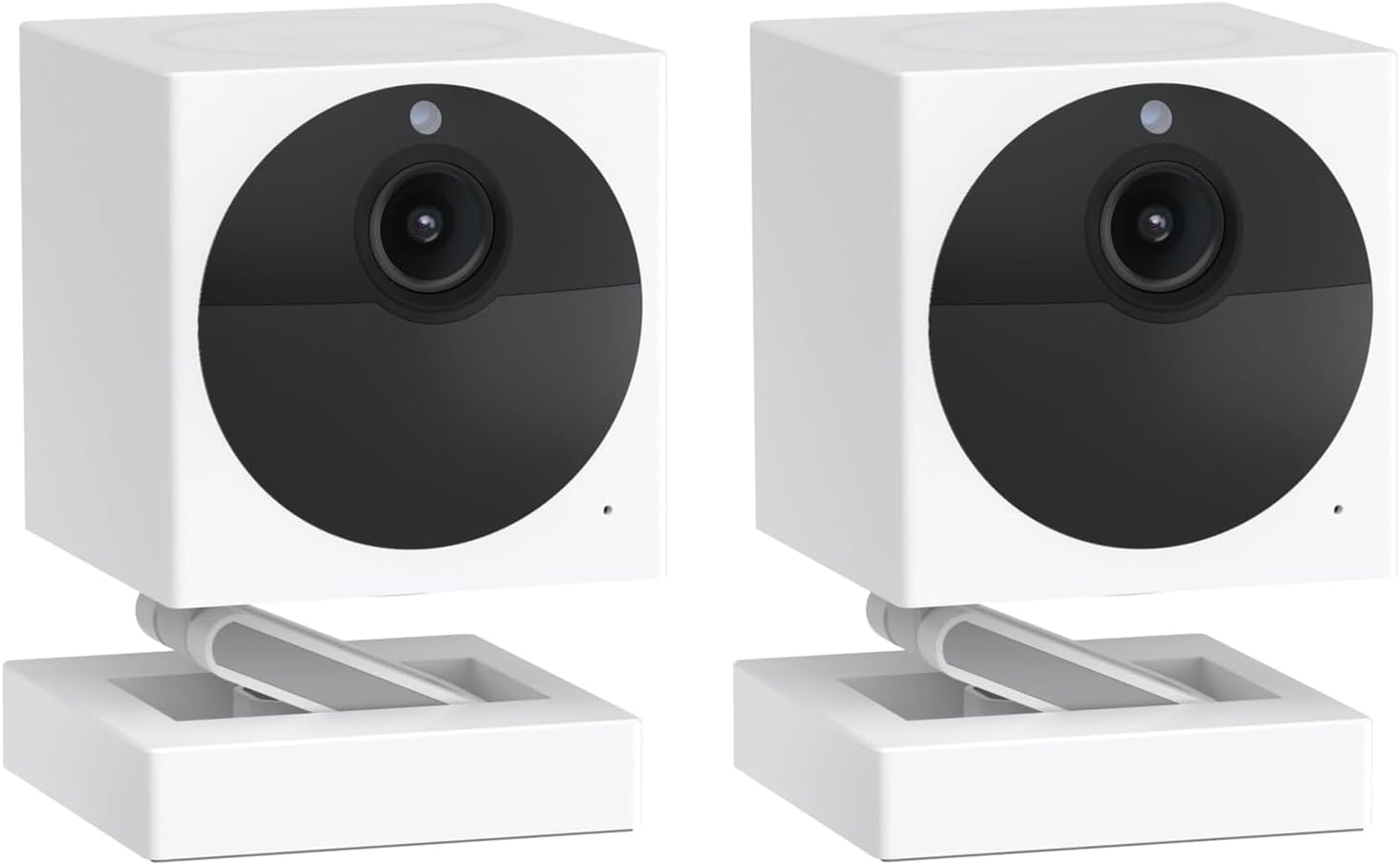 2-Pack Outdoor Wyze Cams - Color Night Vision, 6-Month Battery, 2-Way Audio
