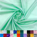 Cotton Polyester Broadcloth Fabric by the Yard - Mint 60in - 7 Yards