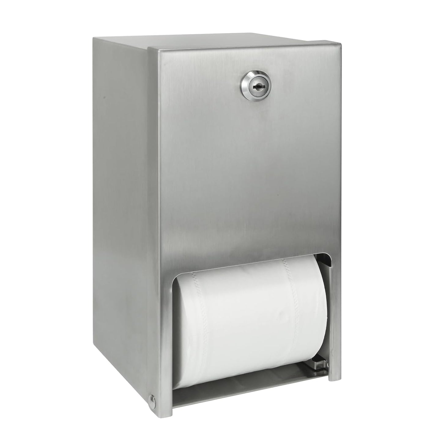Stainless Steel Commercial Toilet Paper Dispenser for Restrooms