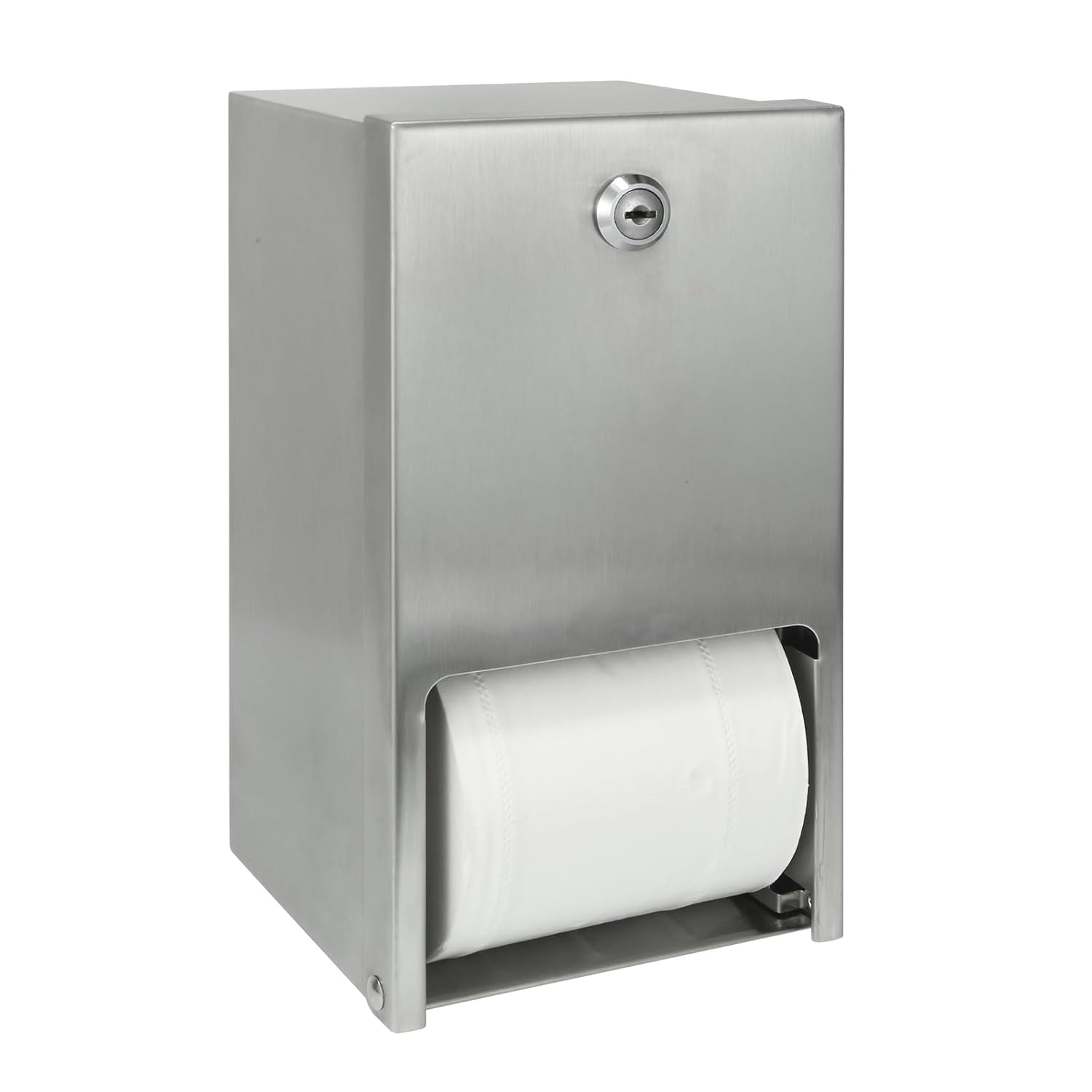 Stainless Steel Commercial Toilet Paper Dispenser for Restrooms