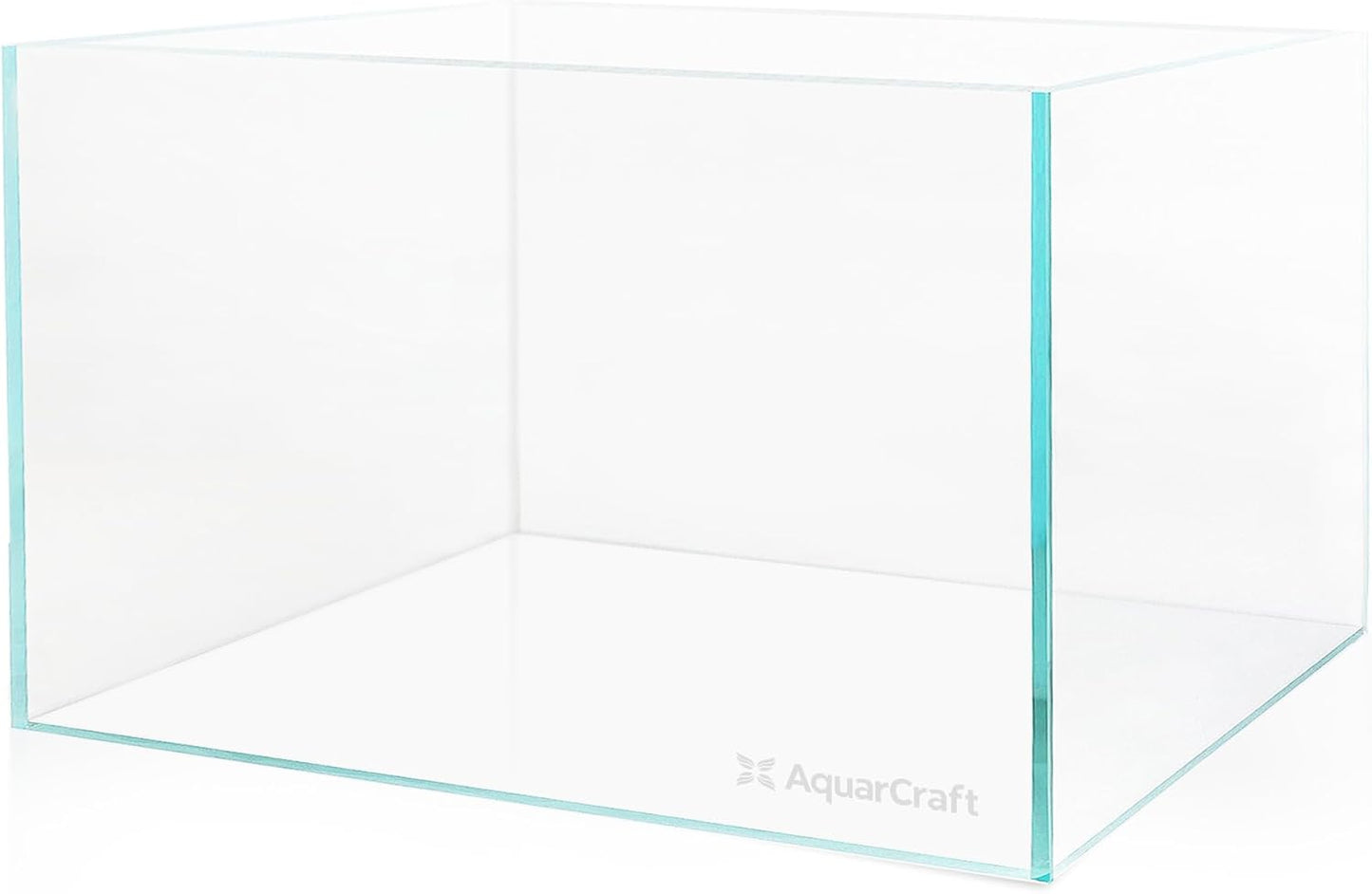 Ultra Clear Glass Fish Tank 16 Gallon Rimless Aquarium Design