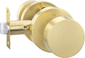 Goldenwarm Gold Door Knobs Interior Privacy Brushed Gold - Solid Fit