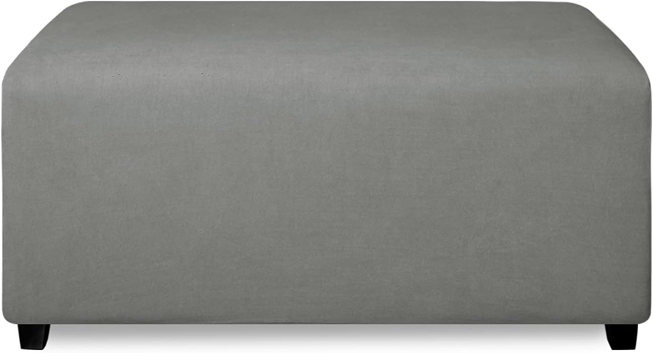 PureFit Super Stretch Ottoman Cover for Large Rectangle Furniture