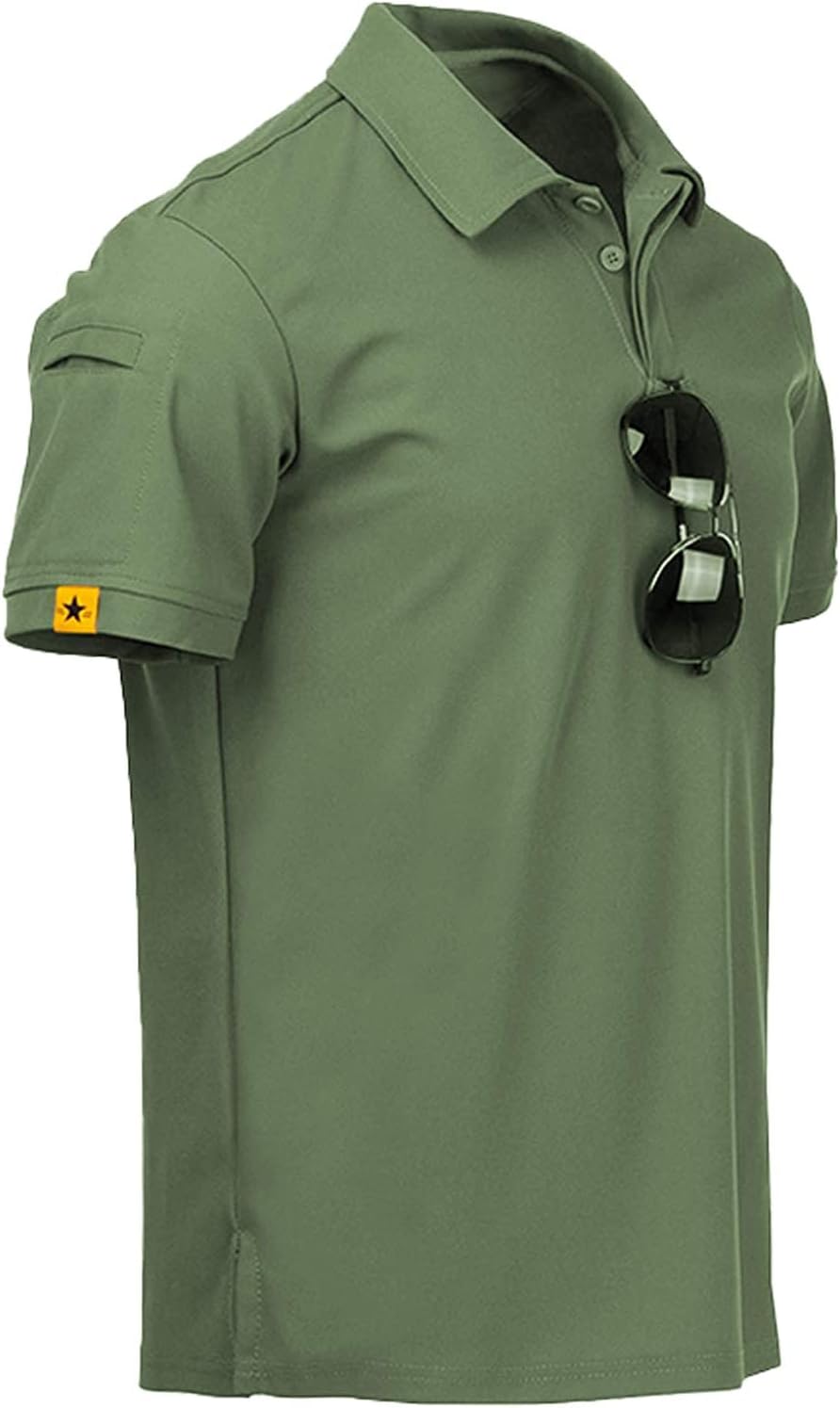 V VALANCH Mens Polo Shirts for Golf and Tennis Activities
