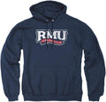 LOGOVISION Collegiate Distressed Primary Logo Pullover Hoodie ROBERT