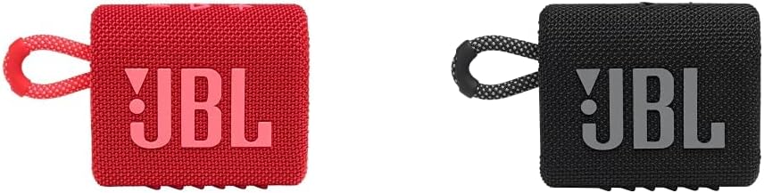 JBL Go 3 Portable Bluetooth Speakers with Big Sound and Bass