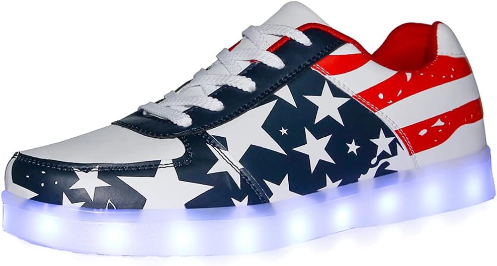 SANYES USB Charging Light Up Shoes for Fun and Style