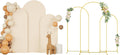 Wedding Arch Stand and Cover Set 4FT 5FT 6FT Beige - Easy Setup