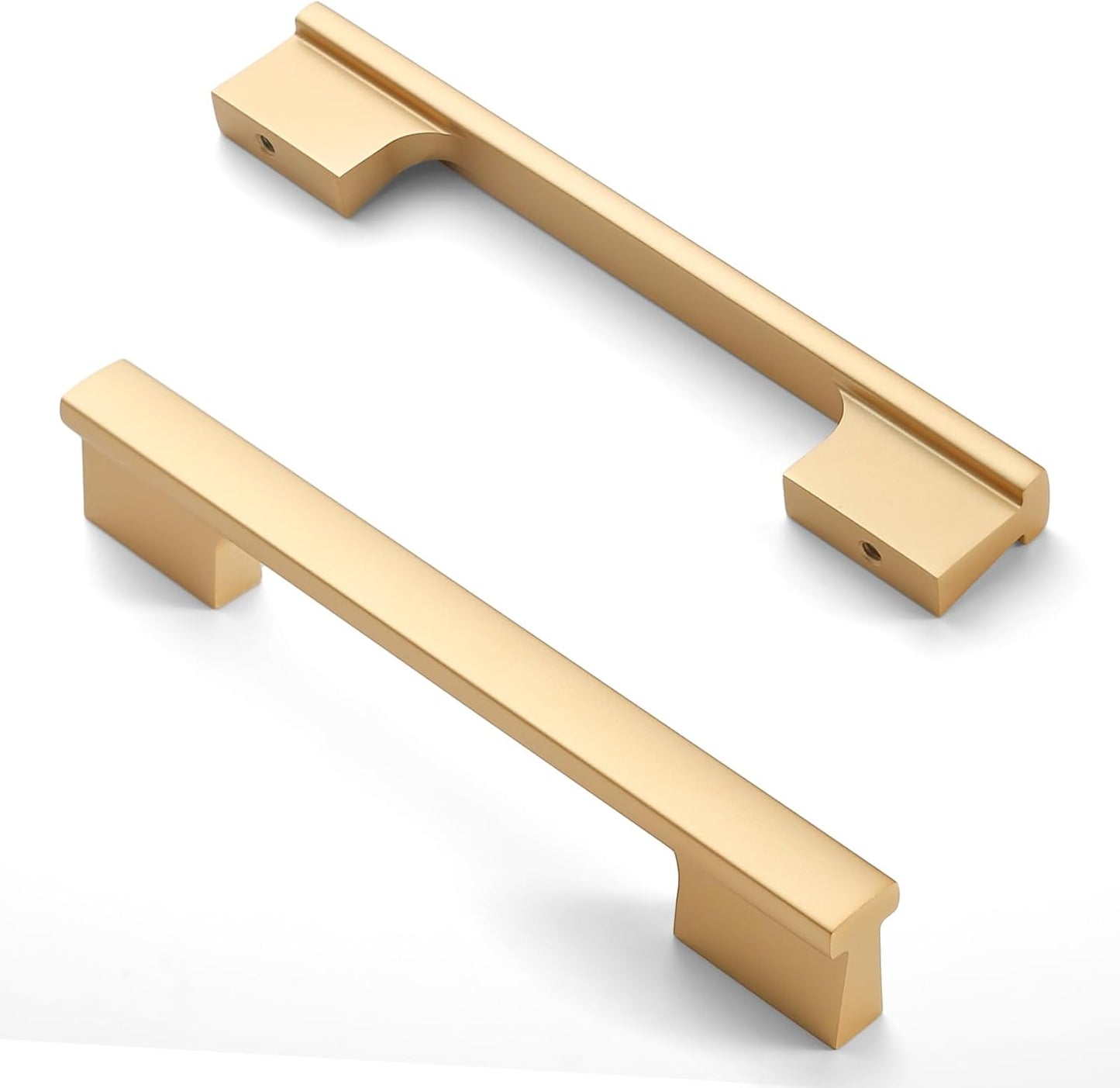 Brushed Gold Kitchen Cabinet Handles for Stylish Upgrades