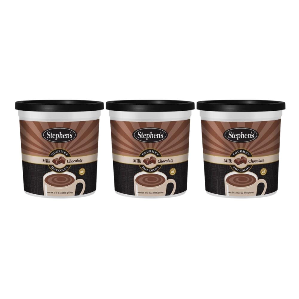 Stephen's Gourmet Hot Cocoa Pack of 3 for Endless Delight