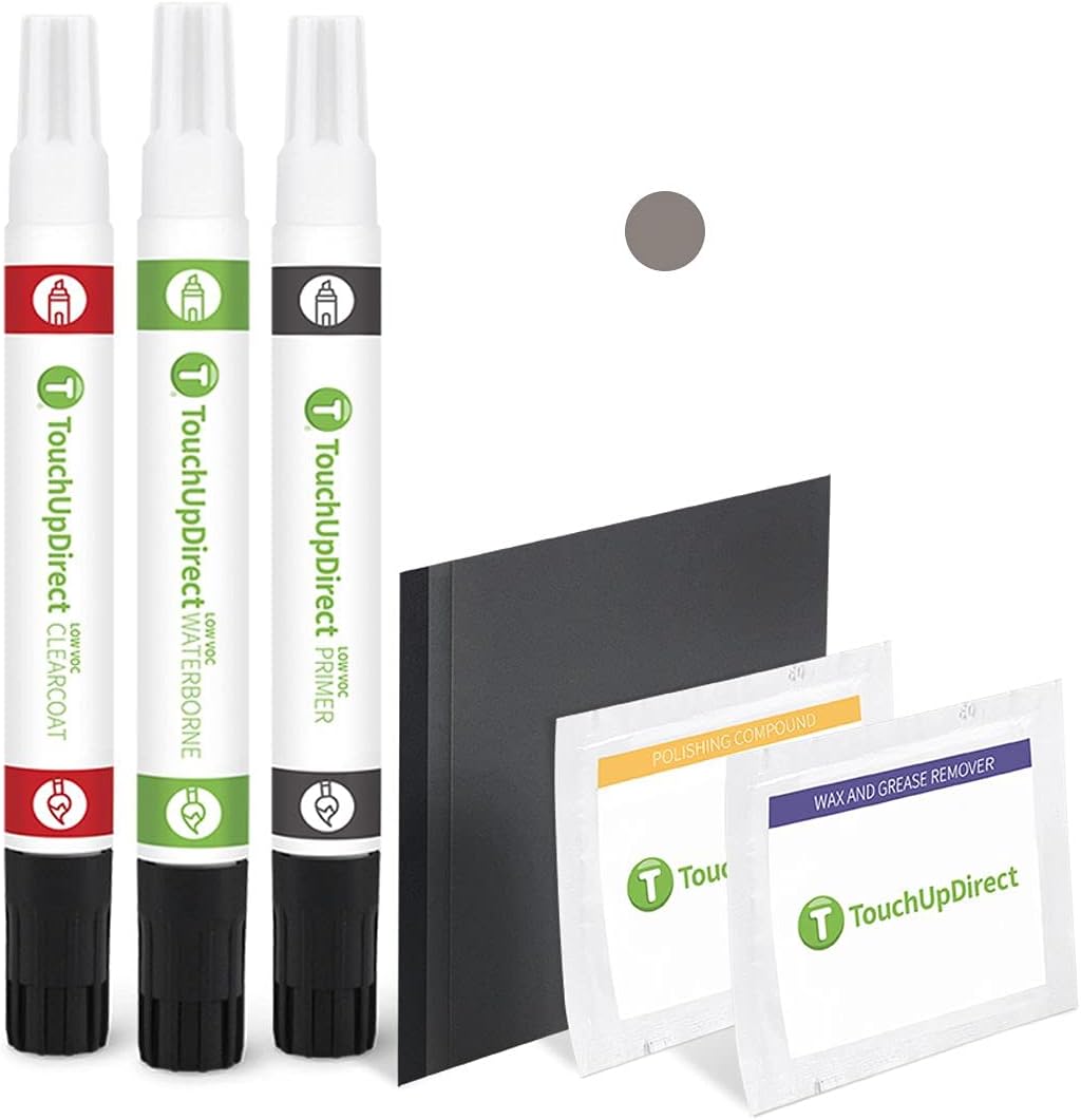 TouchUpDirect Pepperdust Metallic Car Touch Up Paint Combo Kit