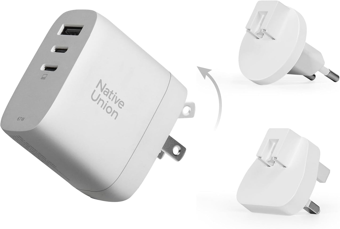 Fast GaN Charger PD67W - Ultra-Compact Three-Port Power Delivery