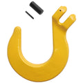 1/2ft Clevis Foundry Hook Grade 80 Painted Yellow - Heavy Duty