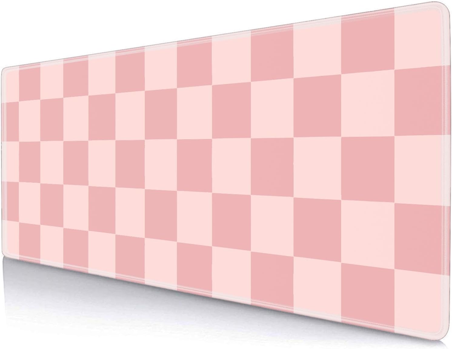 Extra Large Non-Slip Pastel Pink Desk Mat for Ultimate Comfort