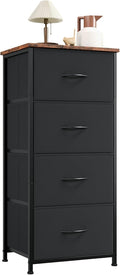 Somdot Dresser for Bedroom with 4 Drawers and Storage Bins
