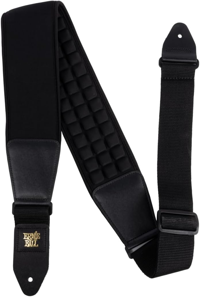 Ernie Ball Cloud Comfort Guitar/Bass Strap for Ultimate Support