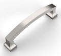Brushed Satin Nickel 4 in Cabinet Pulls 10 Pack - Durable Kitchen